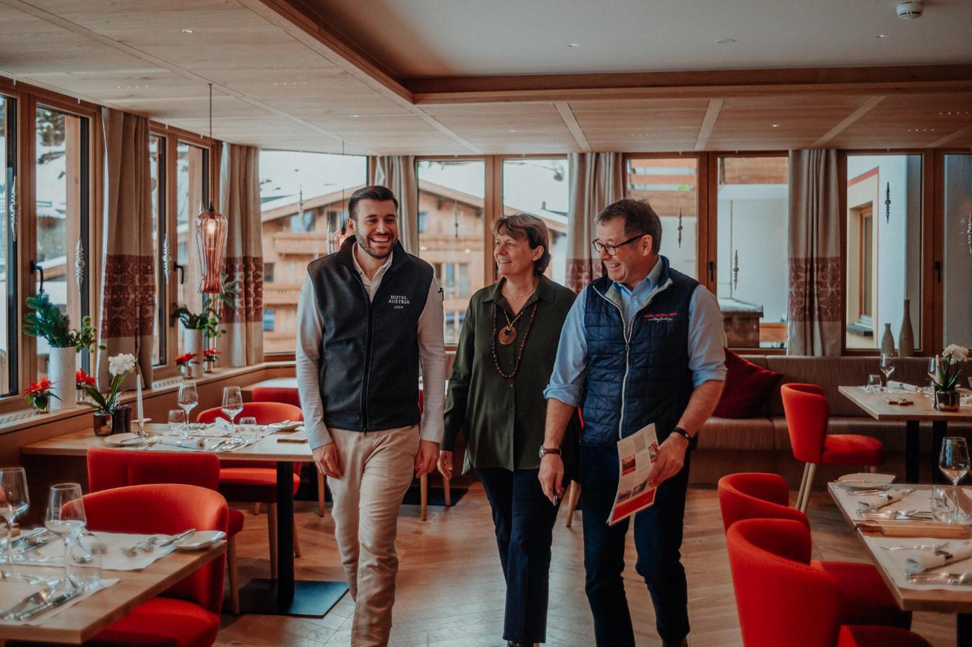 Hotel Austria Lech am Arlberg Esterno foto