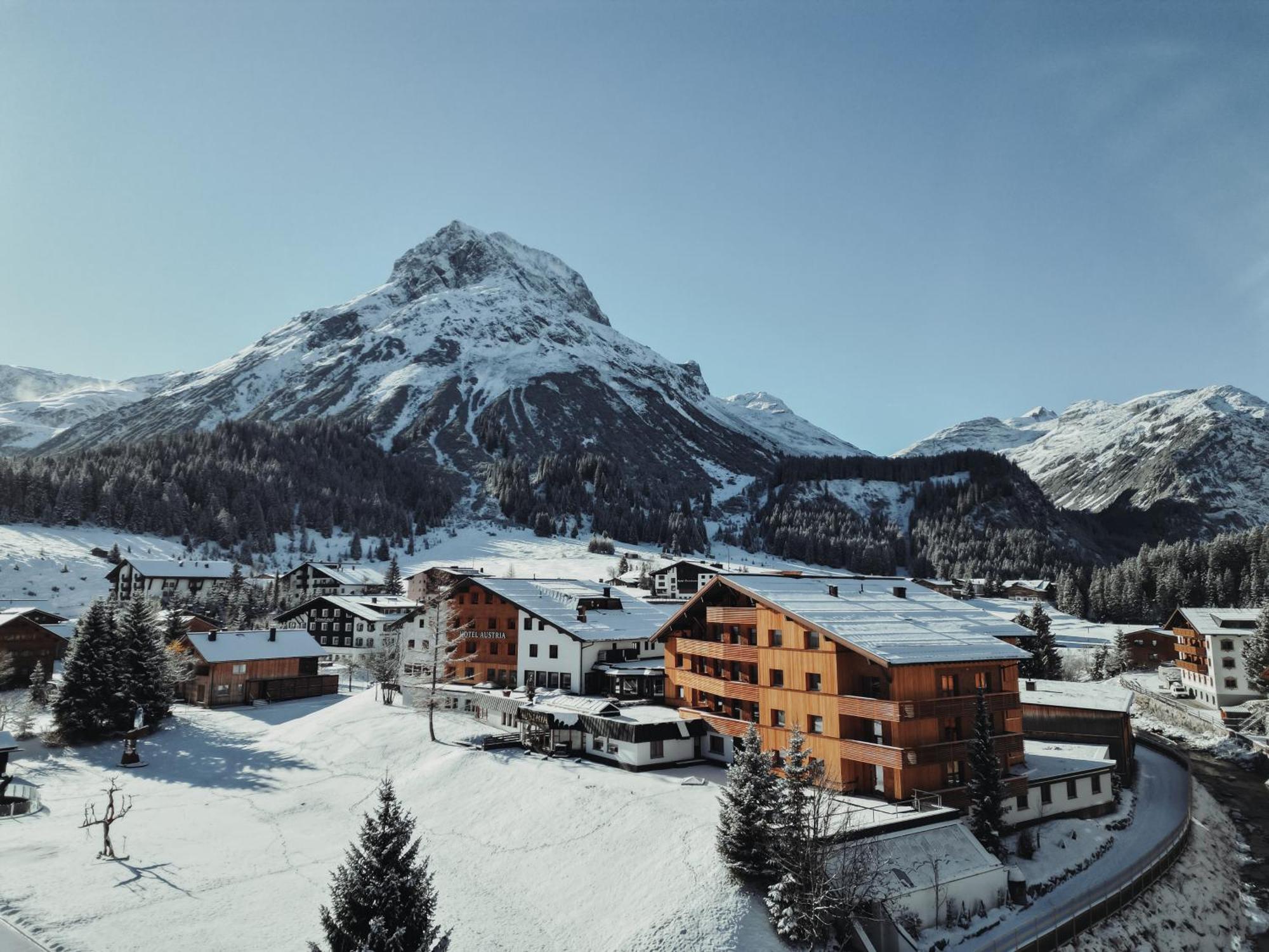 Hotel Austria Lech am Arlberg Esterno foto