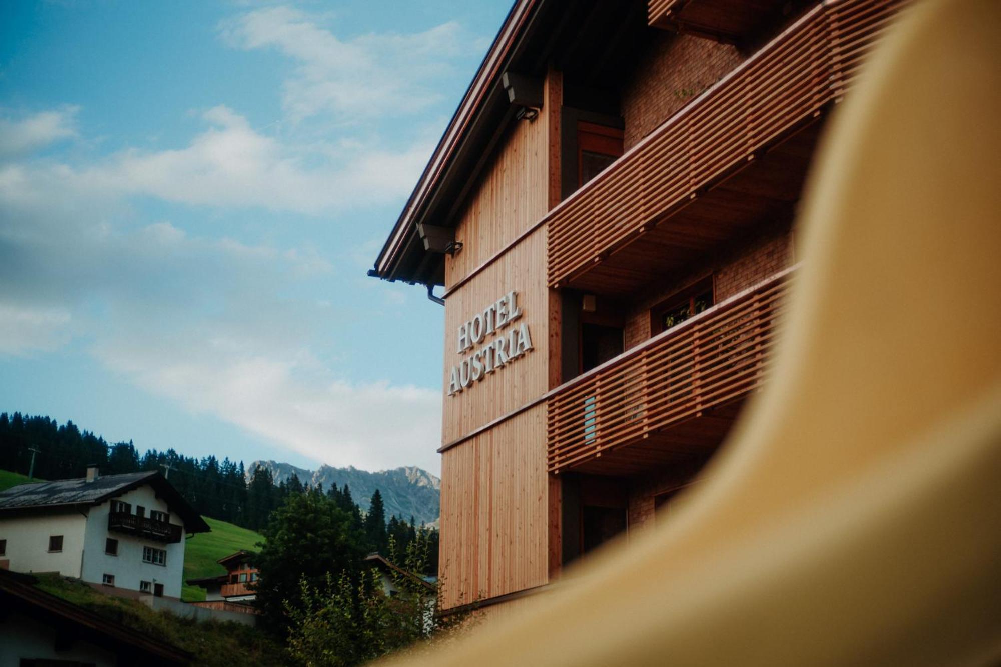 Hotel Austria Lech am Arlberg Esterno foto