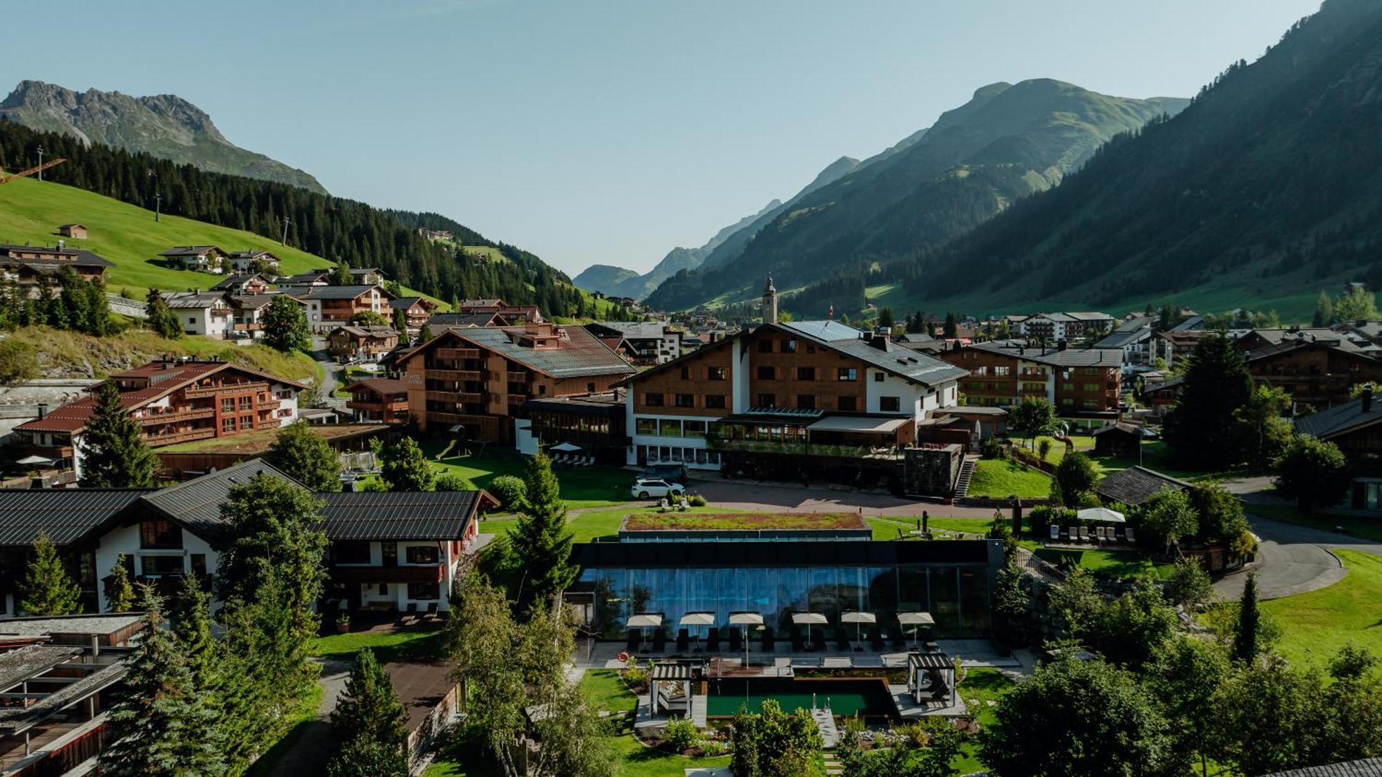 Hotel Austria Lech am Arlberg Esterno foto