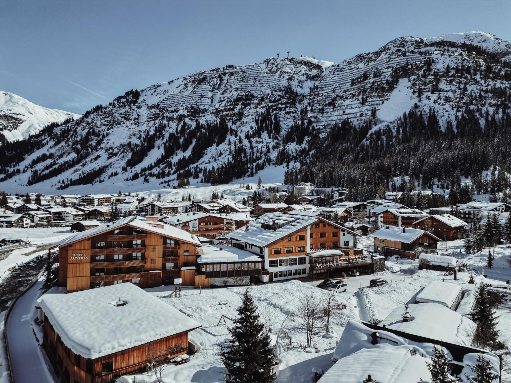 Hotel Austria Lech am Arlberg Esterno foto