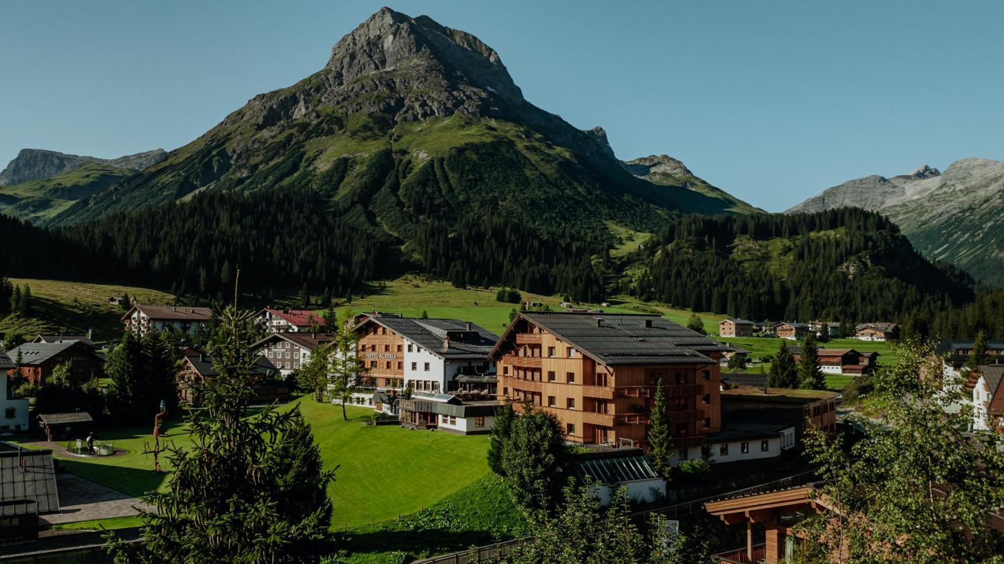 Hotel Austria Lech am Arlberg Esterno foto